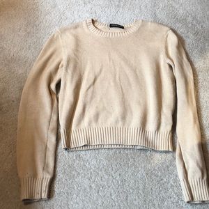 American Apparel - Crop Crew Neck Sweater
